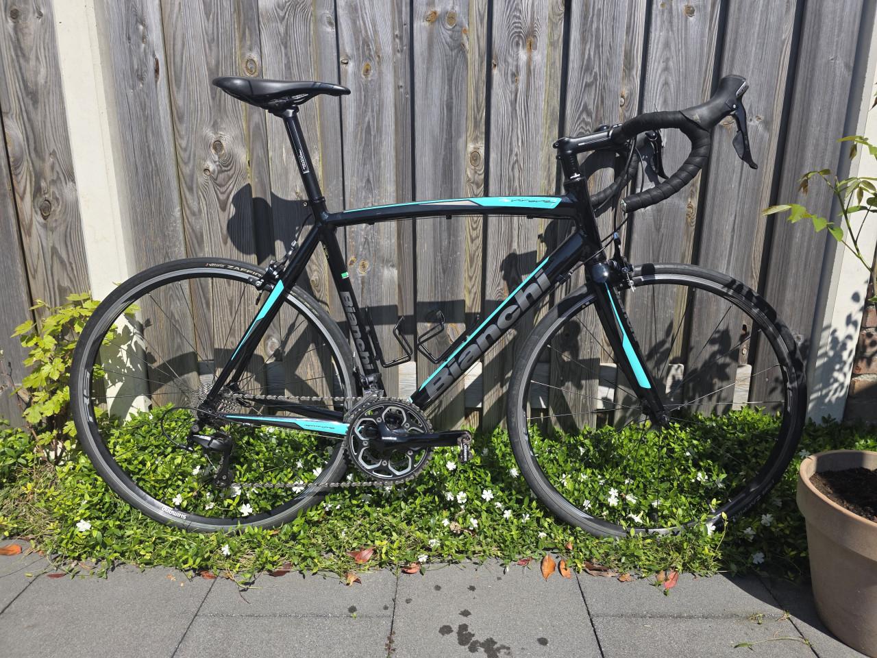 Bianchi Via Nirone 7 racefiets - Shimano 105 - maat 57
