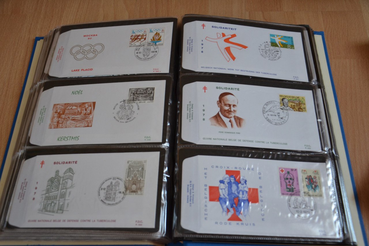 Postzegels Belgie