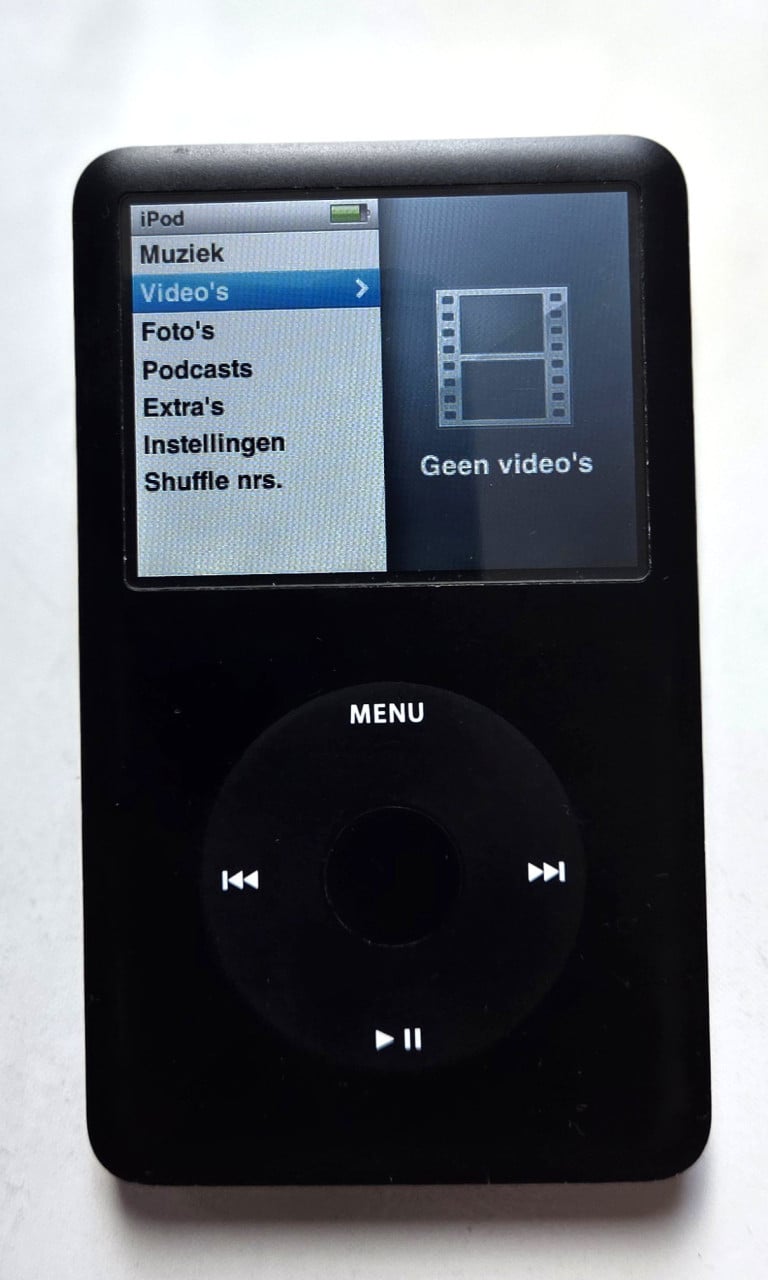 Te Koop:  Ipod classic 80 GB