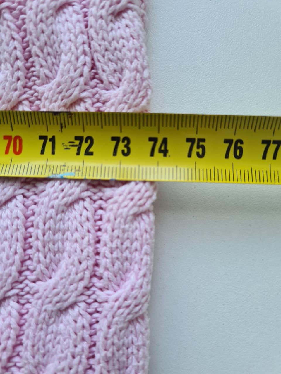 Roze katoen gebreide deken van Baby's Only 90X70