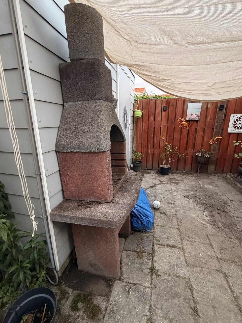Betonnen Barbeque