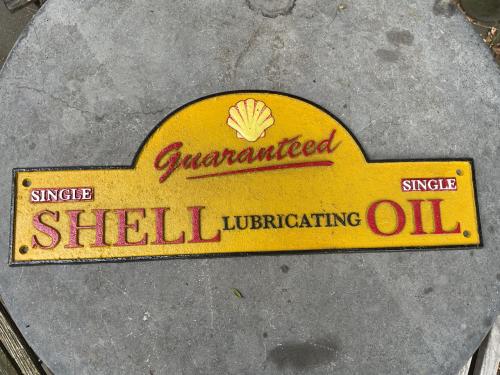 Shell reclamebord