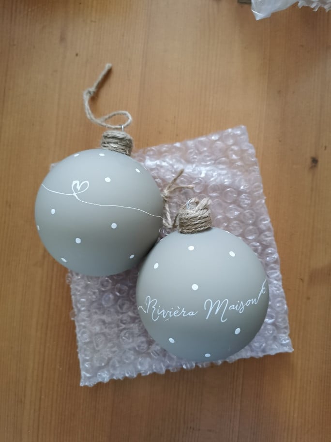 Kerstballen Riviera Maison