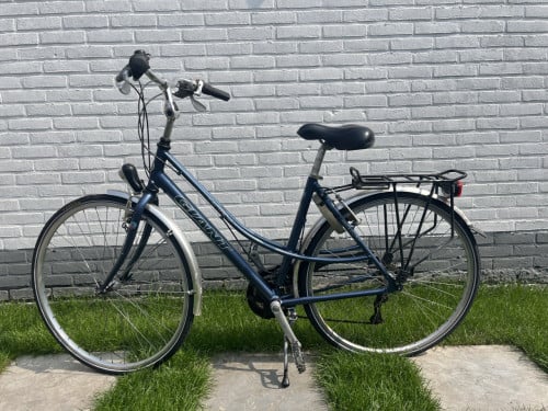 Damesfiets Gazelle Blauw