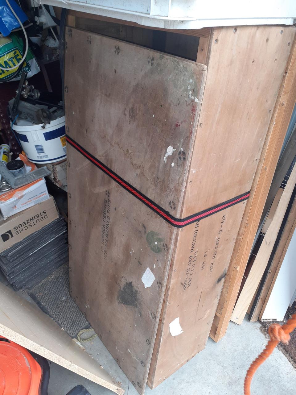 Houten kist 100 x 50 x 45 cm hoog