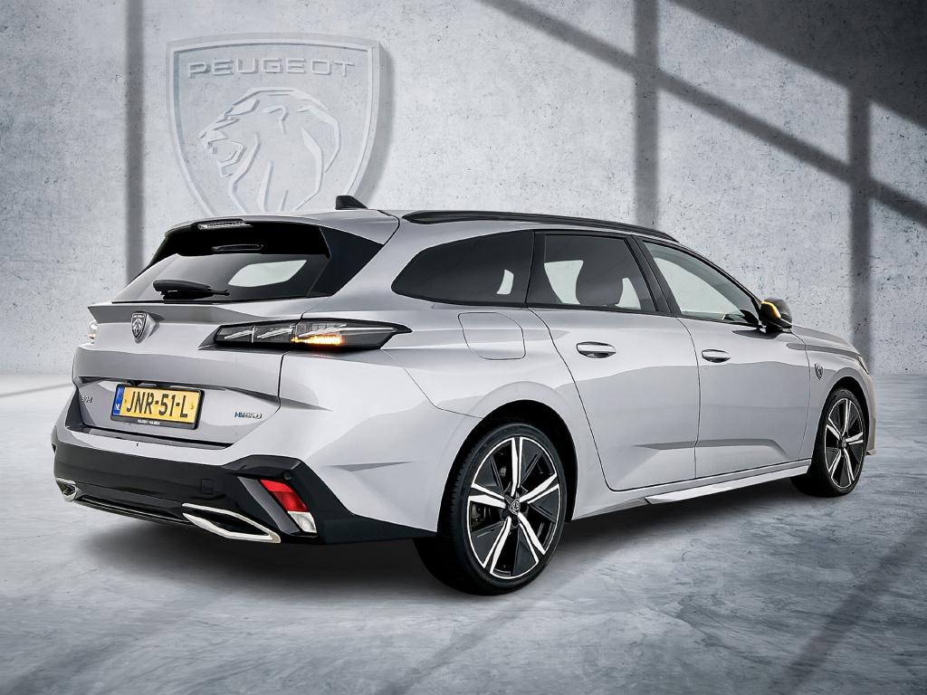 Peugeot 308 sw plug-in hybrid 225pk automaat gt | elektrische achterklep | 