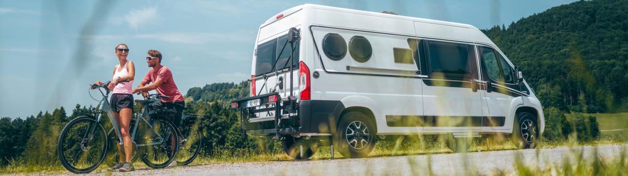 Trigo-Van de gebruiksvriendelijke fietsendrager voor gesloten bestelwagens