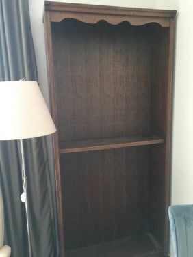 Eikenhouten boekenkast