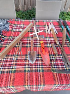 Tuingereedschap voor de starter, etc.