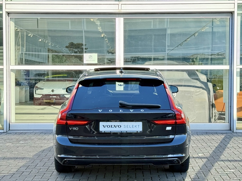 Volvo V90 t6 398pk recharge plus dark| panodak| adap.cruise| 360camera| aw