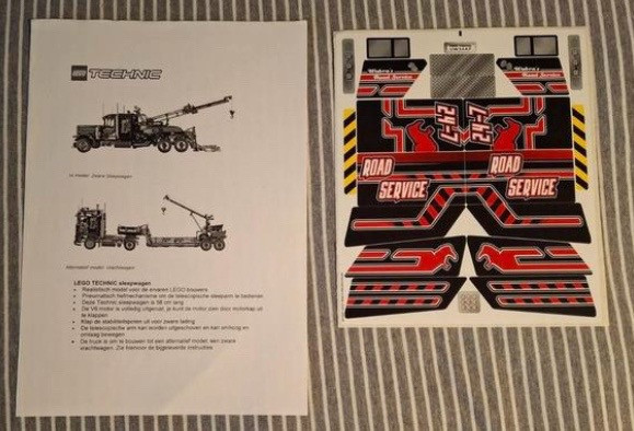 Technisch LEGO vrachtwagen 8285