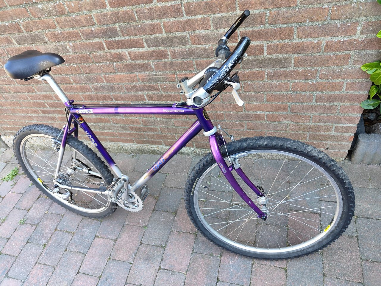 Koga Tiros 21 versnellingen titanium stuurpen Mavic velgen