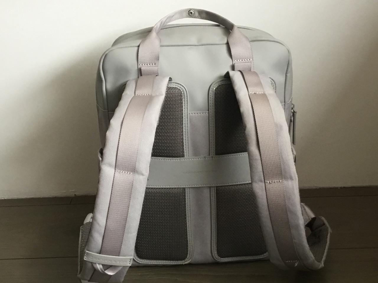 Rugtas Kapten & Son -Grijs