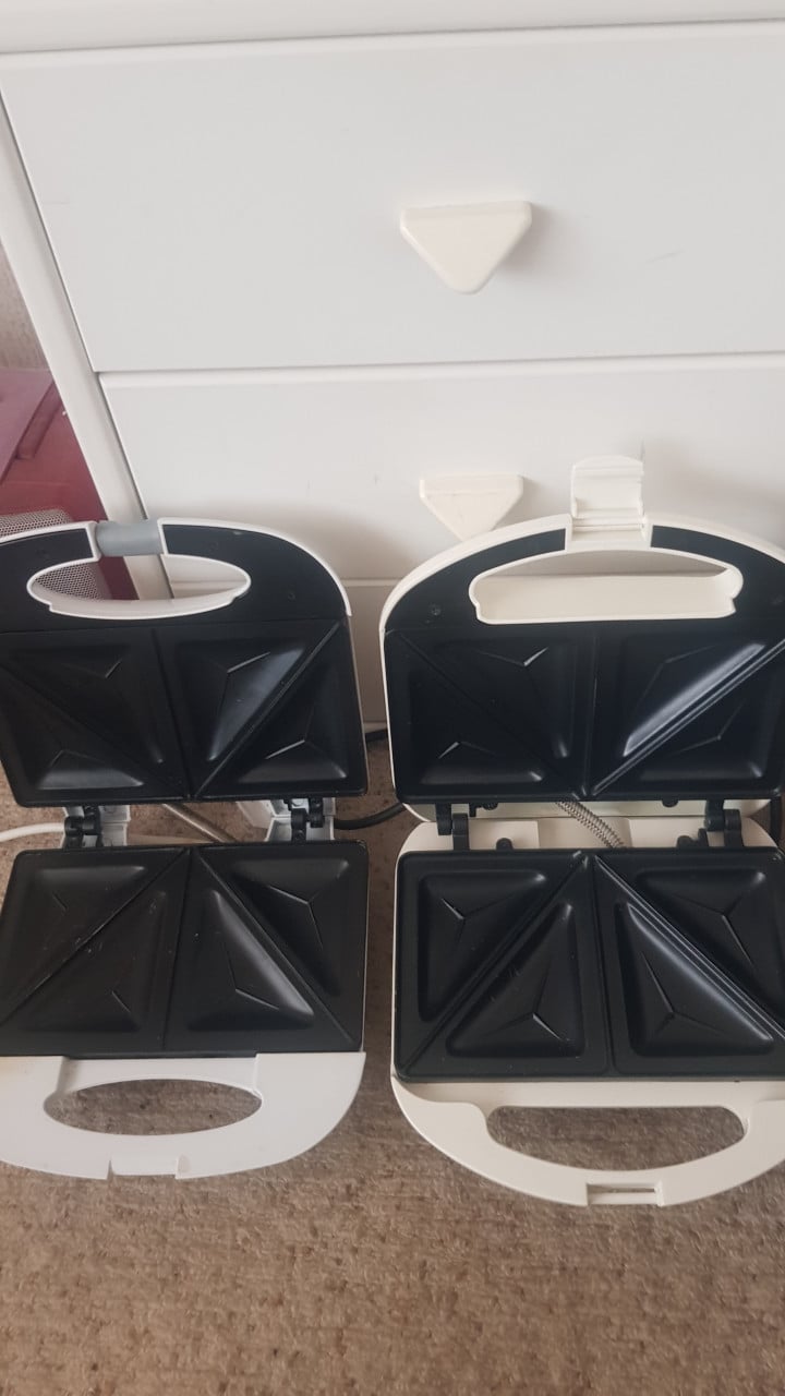 Wafel en tostiijzers