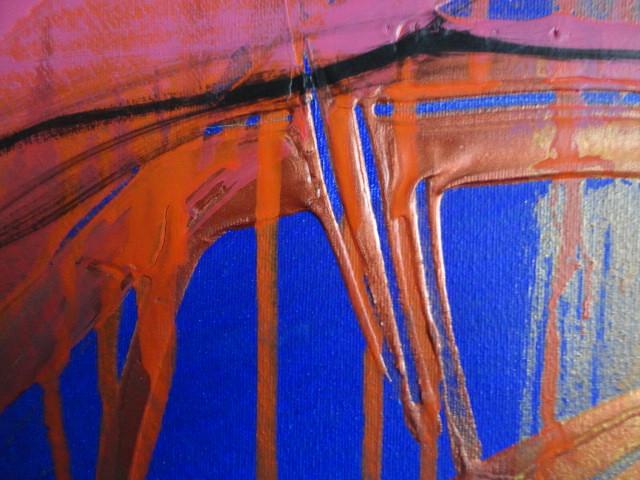 " Un Regalo Parta Ti " Acrylschilderij van Simeon Gonzales  80 cm x 60 cm