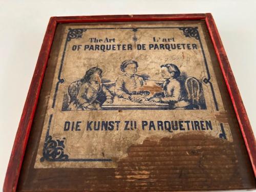 L'art de PARQUETER of parket puzzel