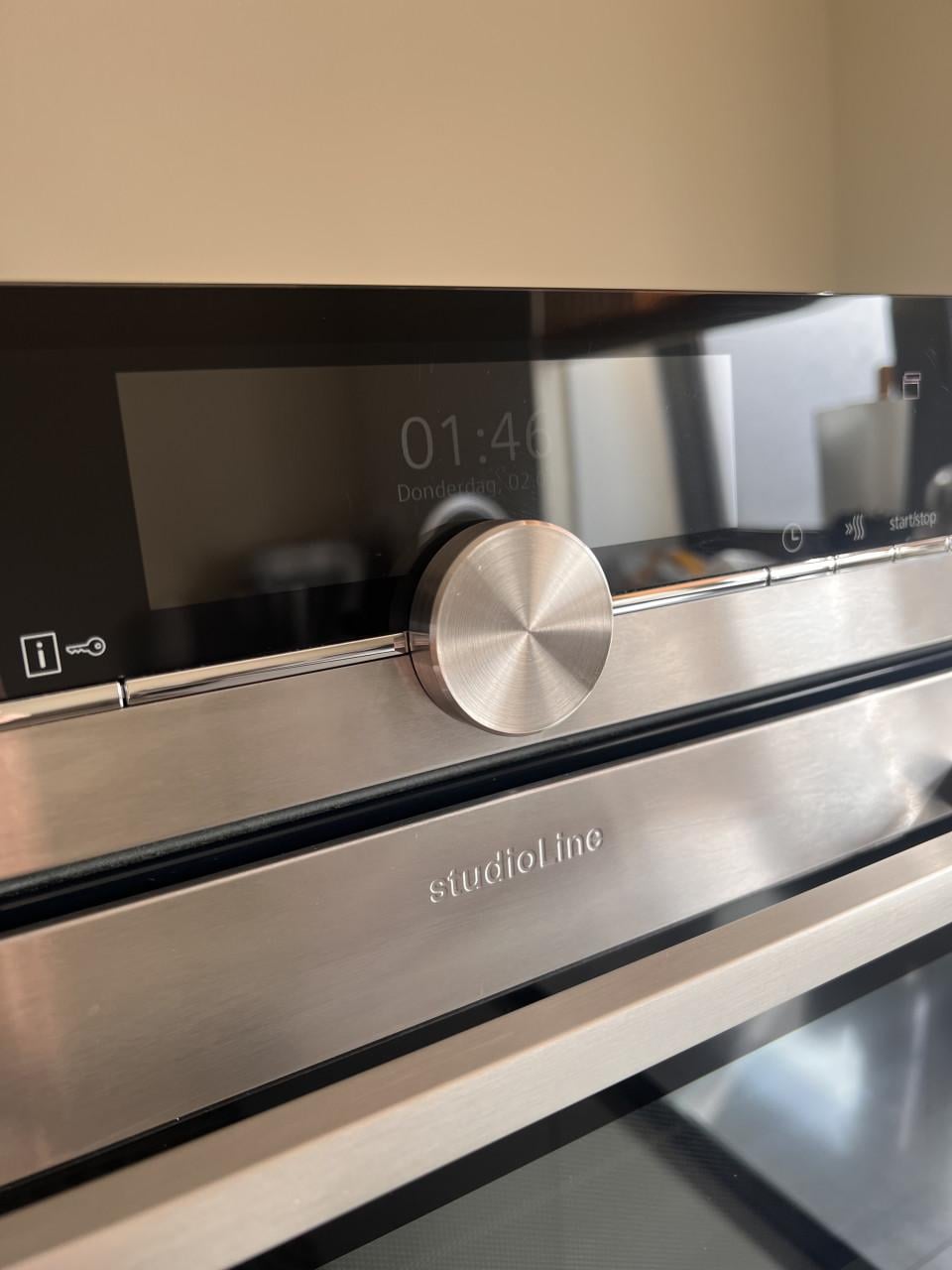 Siemens IQ700 Oven, Magnetron & Stoom XL Display