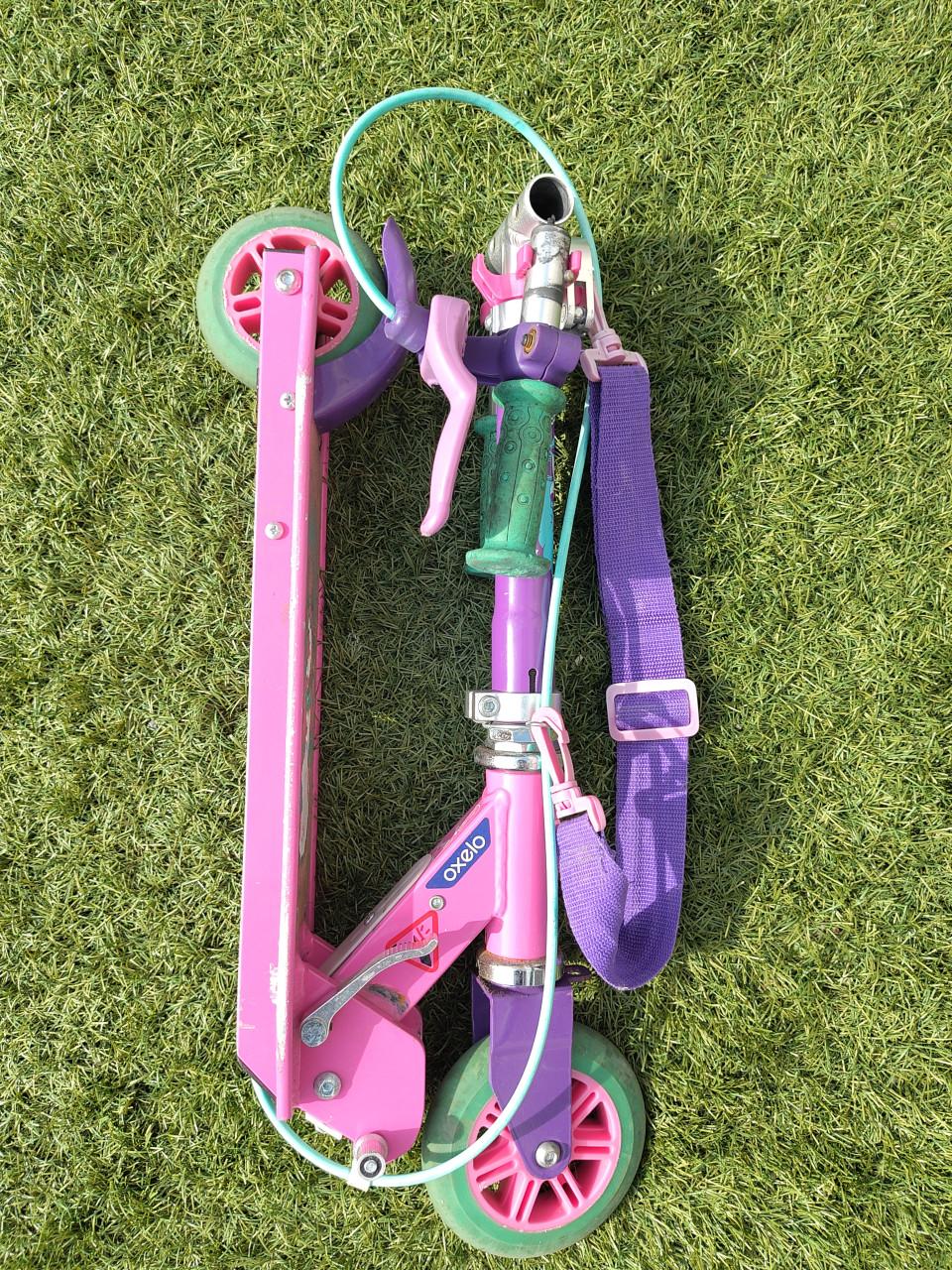 Oxelo Compacte Step - Roze/Paars Kinderstep