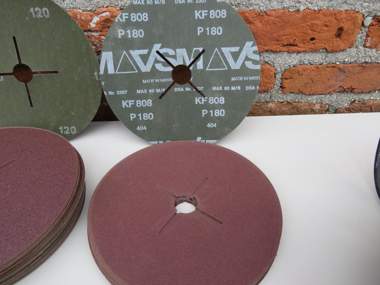 VSM schuurschijven {fiber schijf ]