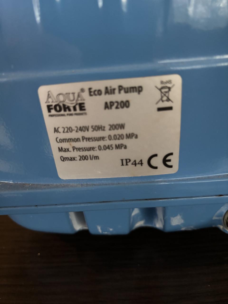 Grote aquariumpomp luchtsystheem