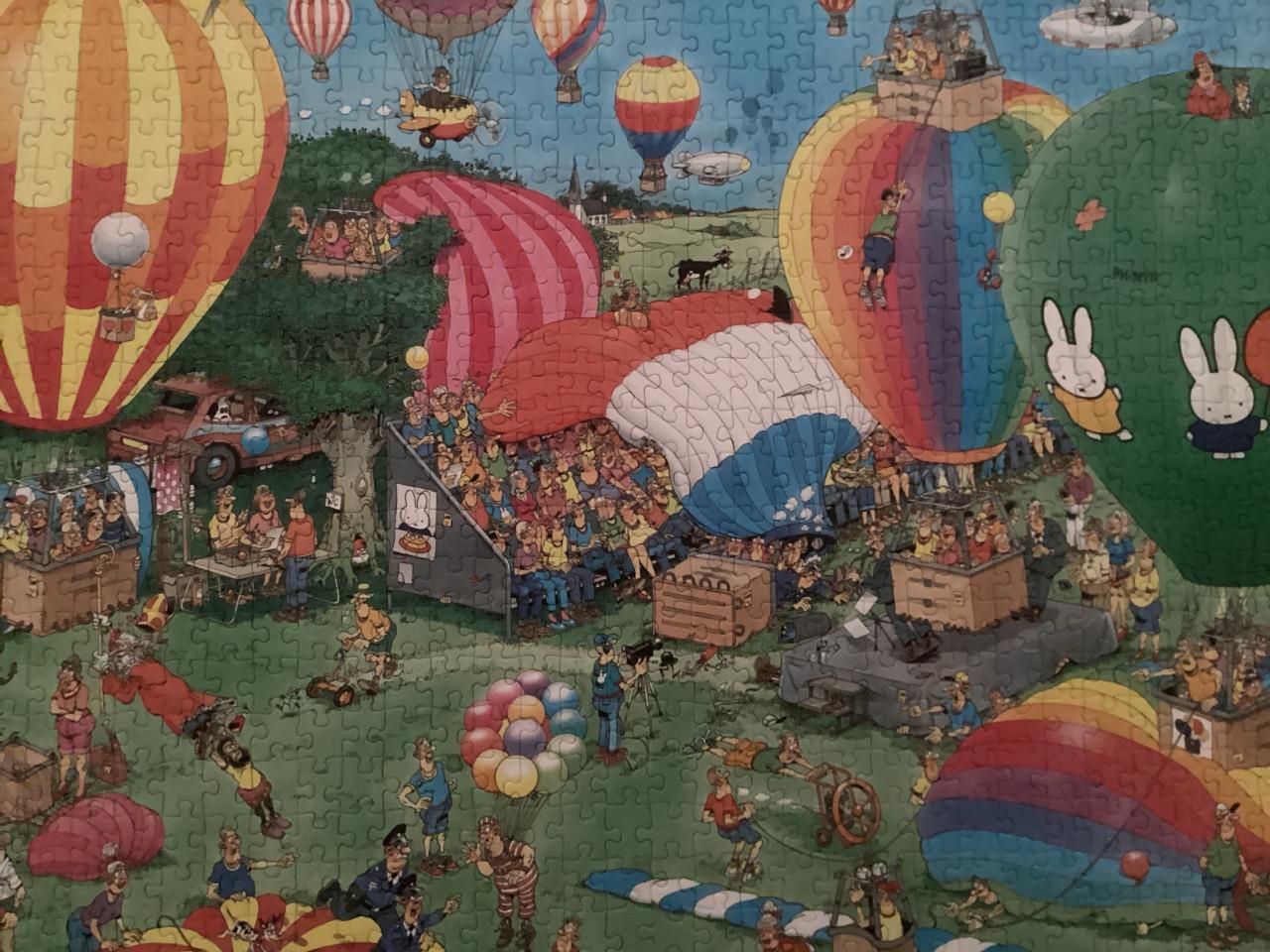 Jan van Haasteren legpuzzel: Hoera, Nijntje 65 jaar
