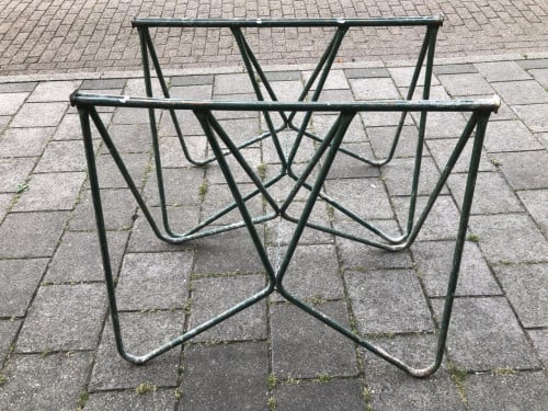 Stalen klapschragen