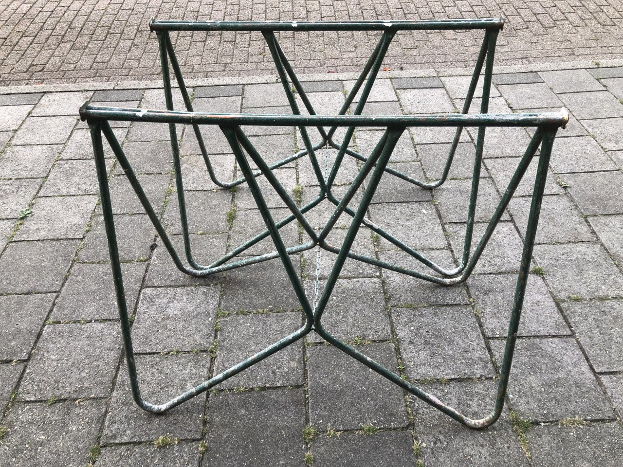 Stalen klapschragen