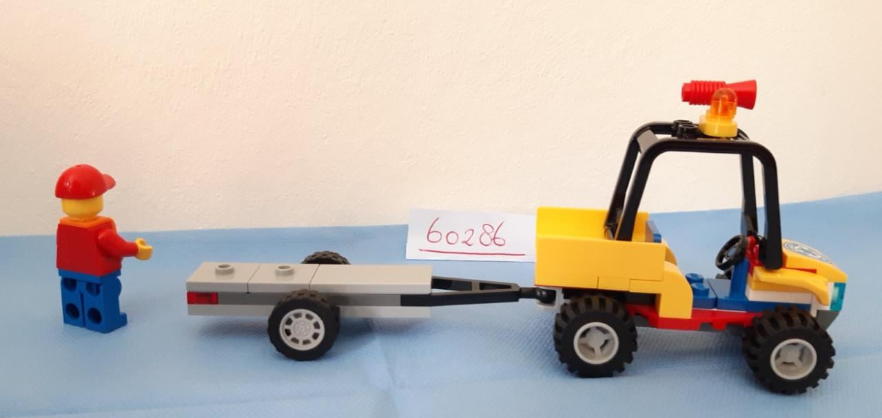 LEGO City 60286: ATV Strandredding , beach rescue met 1 minifiguur