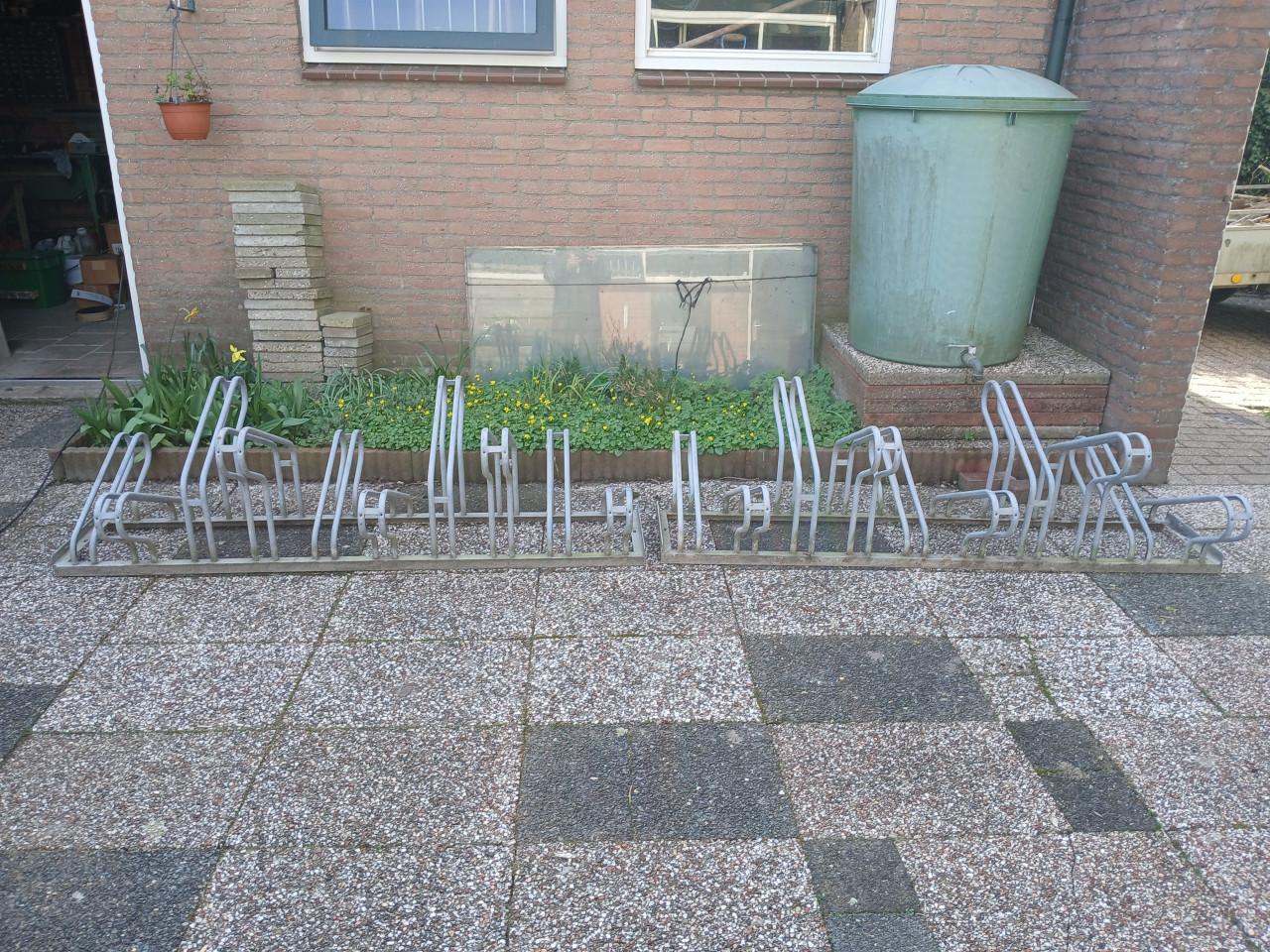 Gratis af te halen: Fietsenrek