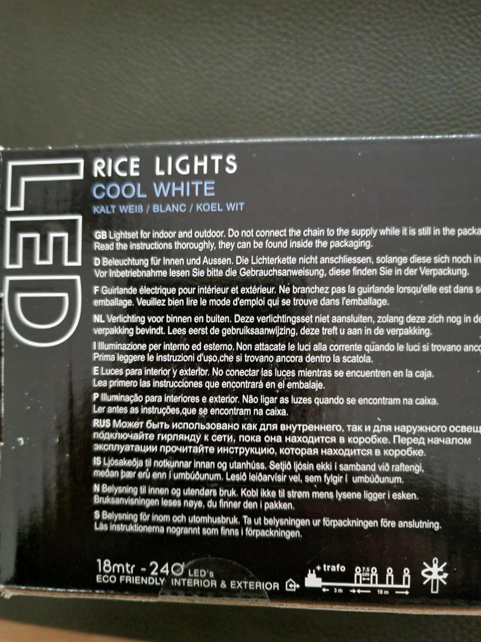 Kerst verlichting voor buiten en binnen 18meter