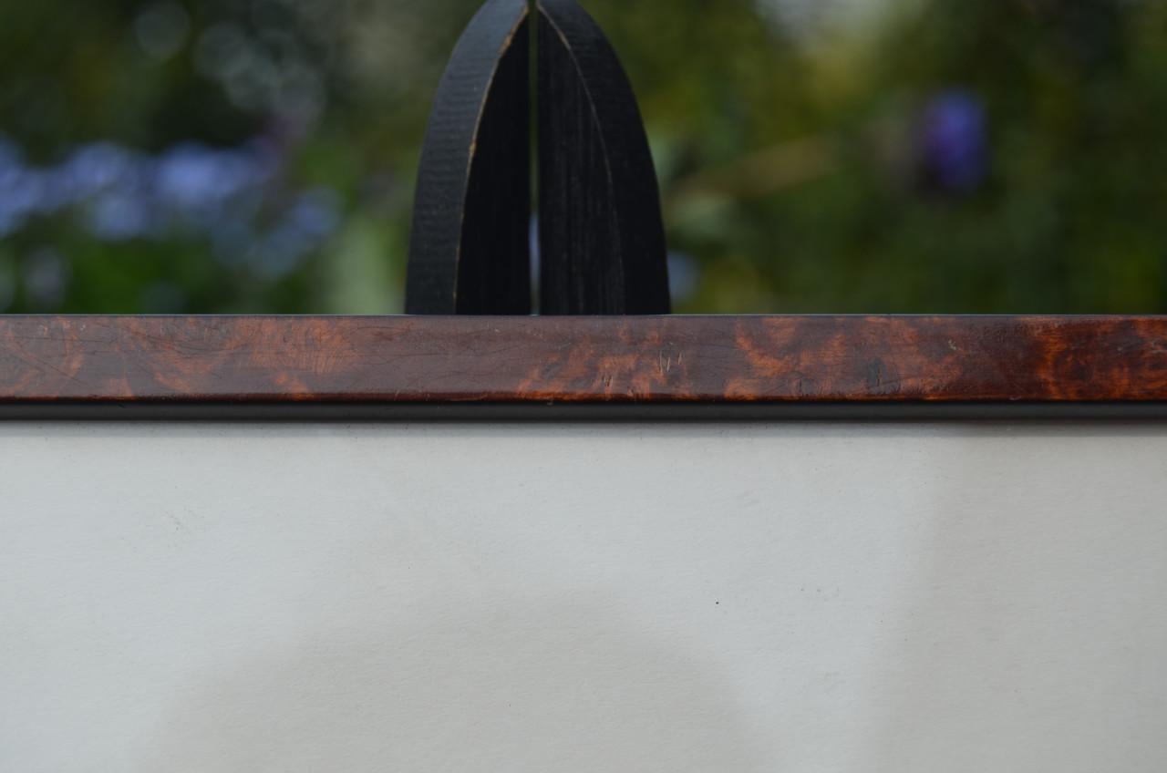 Mooie monochroom aquarel van een Chebeck / Xebec