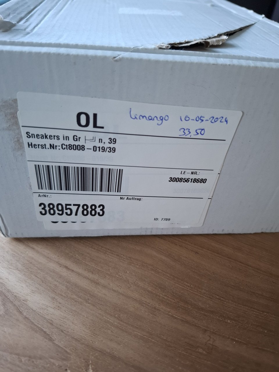 Sneakers licht groen maat 39 Nieuw