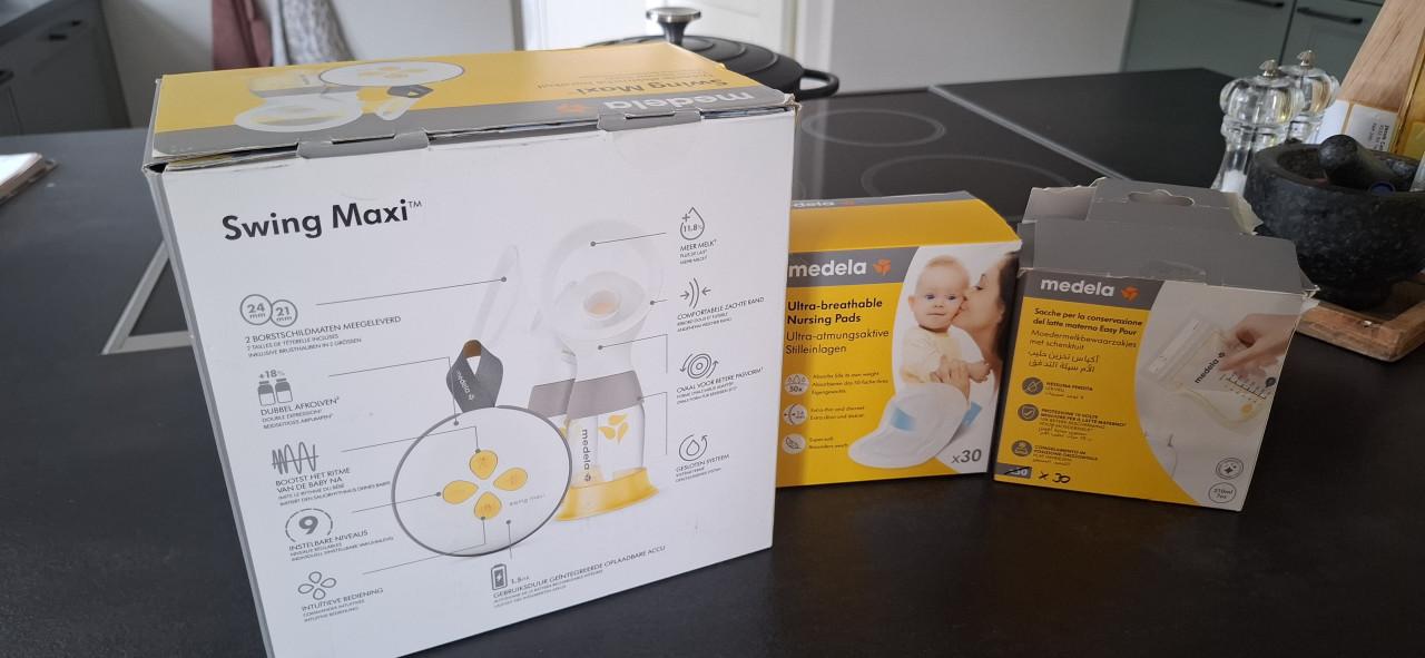 Dubbele elektrische borstkolf Swing Maxi Medela