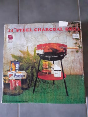 Nieuwe barbecue