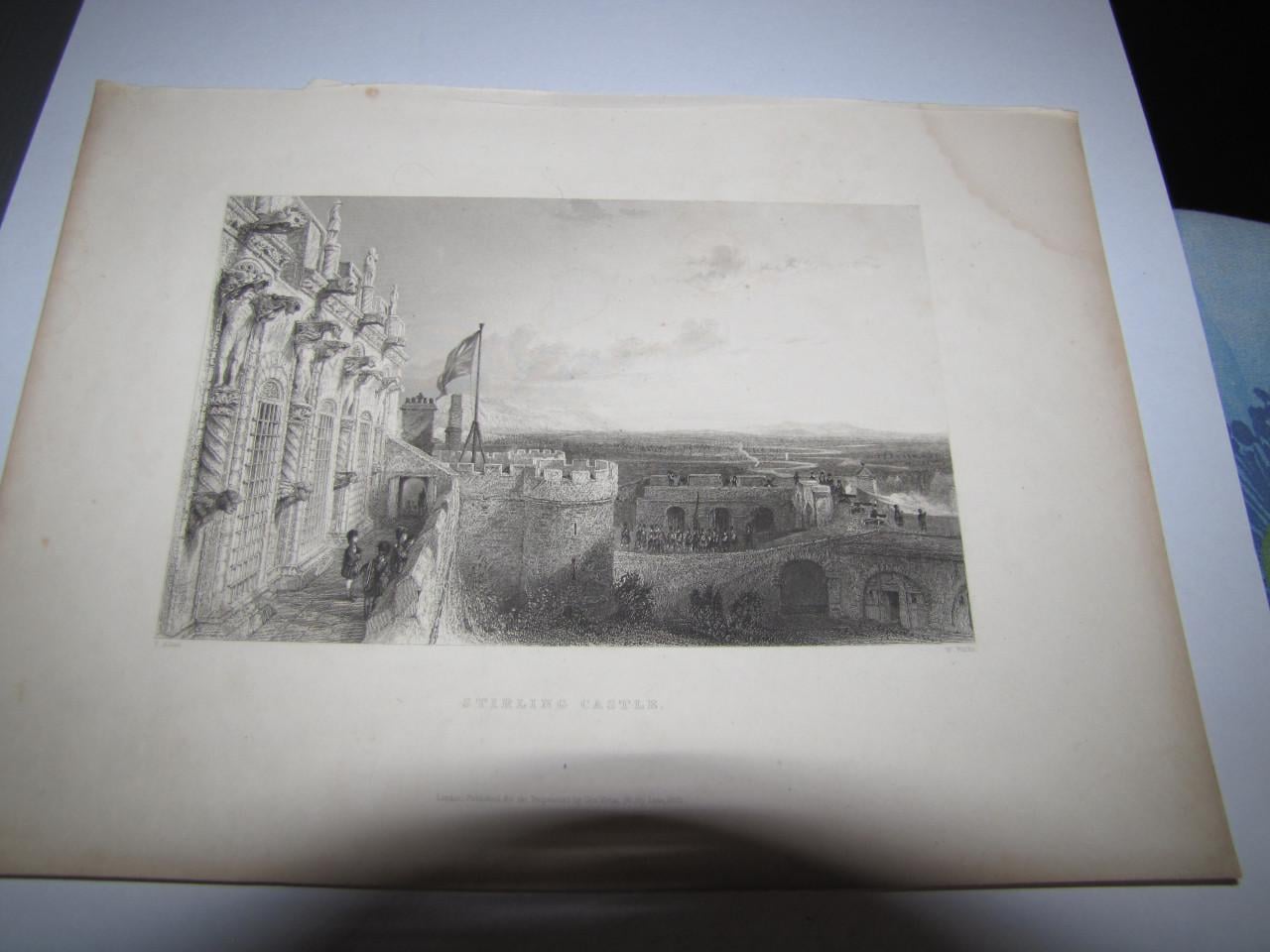 Diverse gravures door Wilam Beattie M.D. Jaartal 1835.