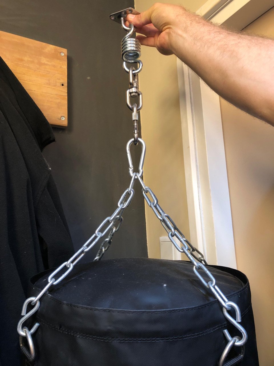 Bokszak van Victory Sports (150 cm x Ø 35 cm en ± 39 kg)