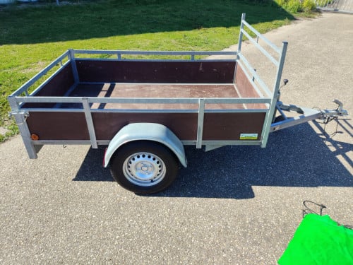 Aanhanger 2x125 in zeer nette staat