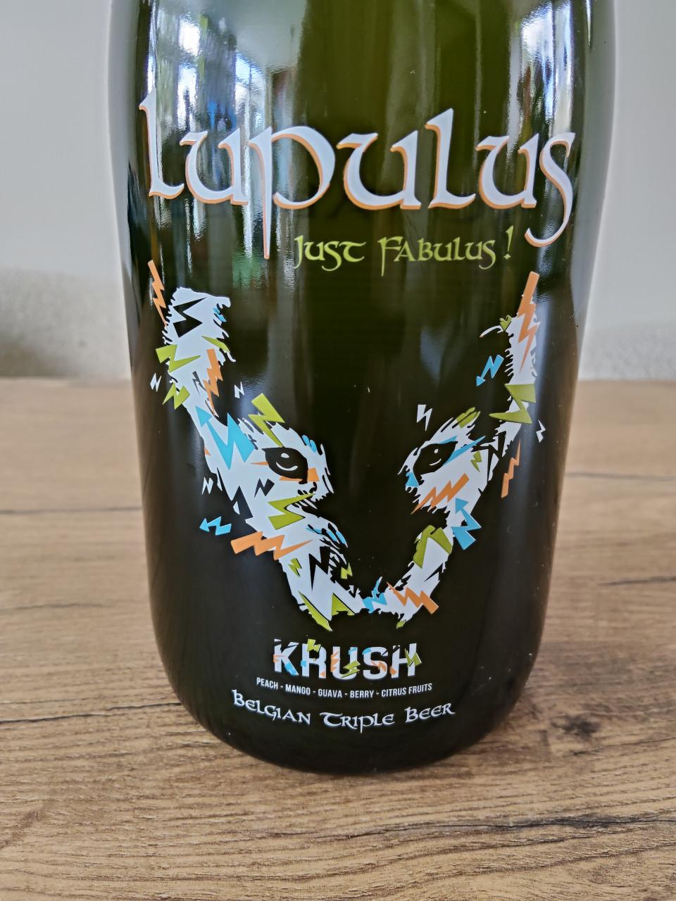 Lupulus Just Fabulous Krush speciaalbier Magnum fles 1,5liter