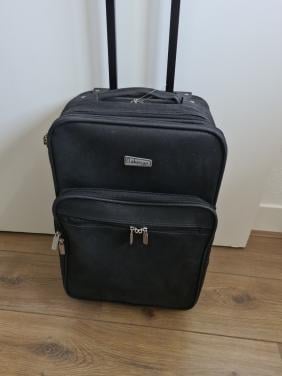 Zwarte koffer van Oakman L46 X B34 X D26