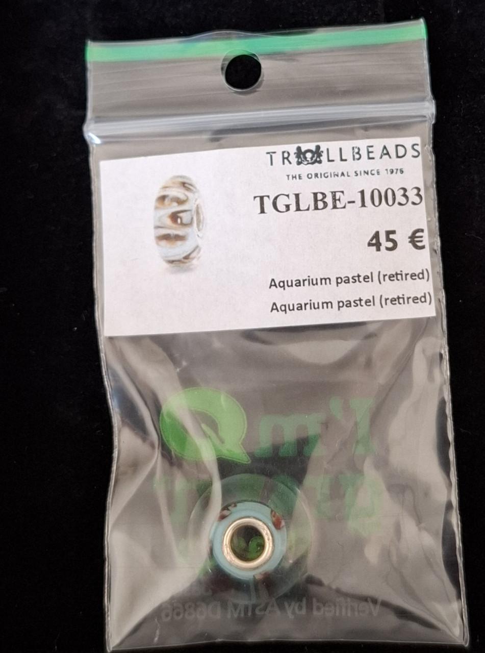 Twee mooie nieuwe glas bedels Trollbeads