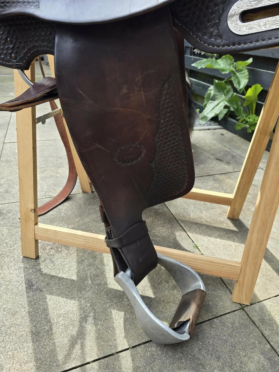 Billy Cook westernzadel (origineel maker Sulphur OK)