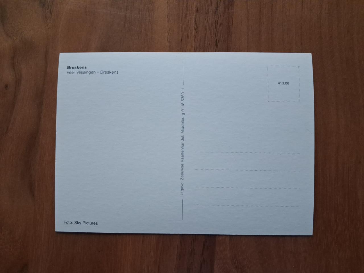 Ansichtkaarten boten  PSD aanlegplaats Breskens