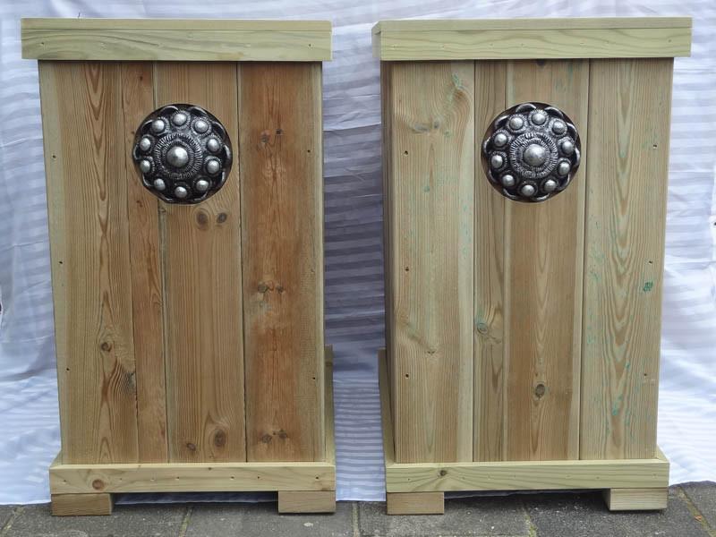 10jarige Jubileumactie - Zeeuwse knop bloembak L50 x B75 x H85