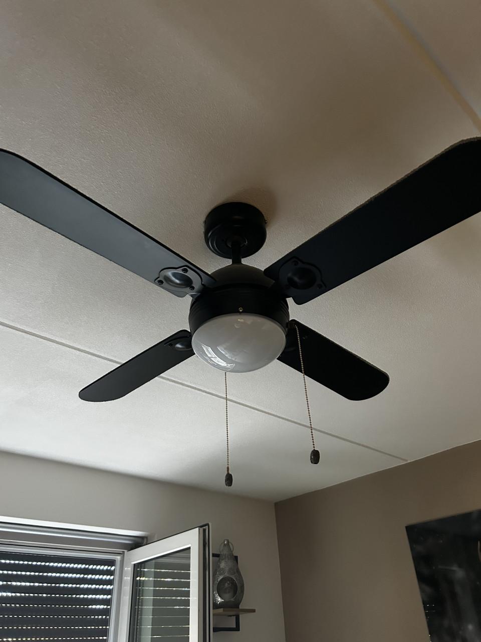 Ventilator plafondlamp