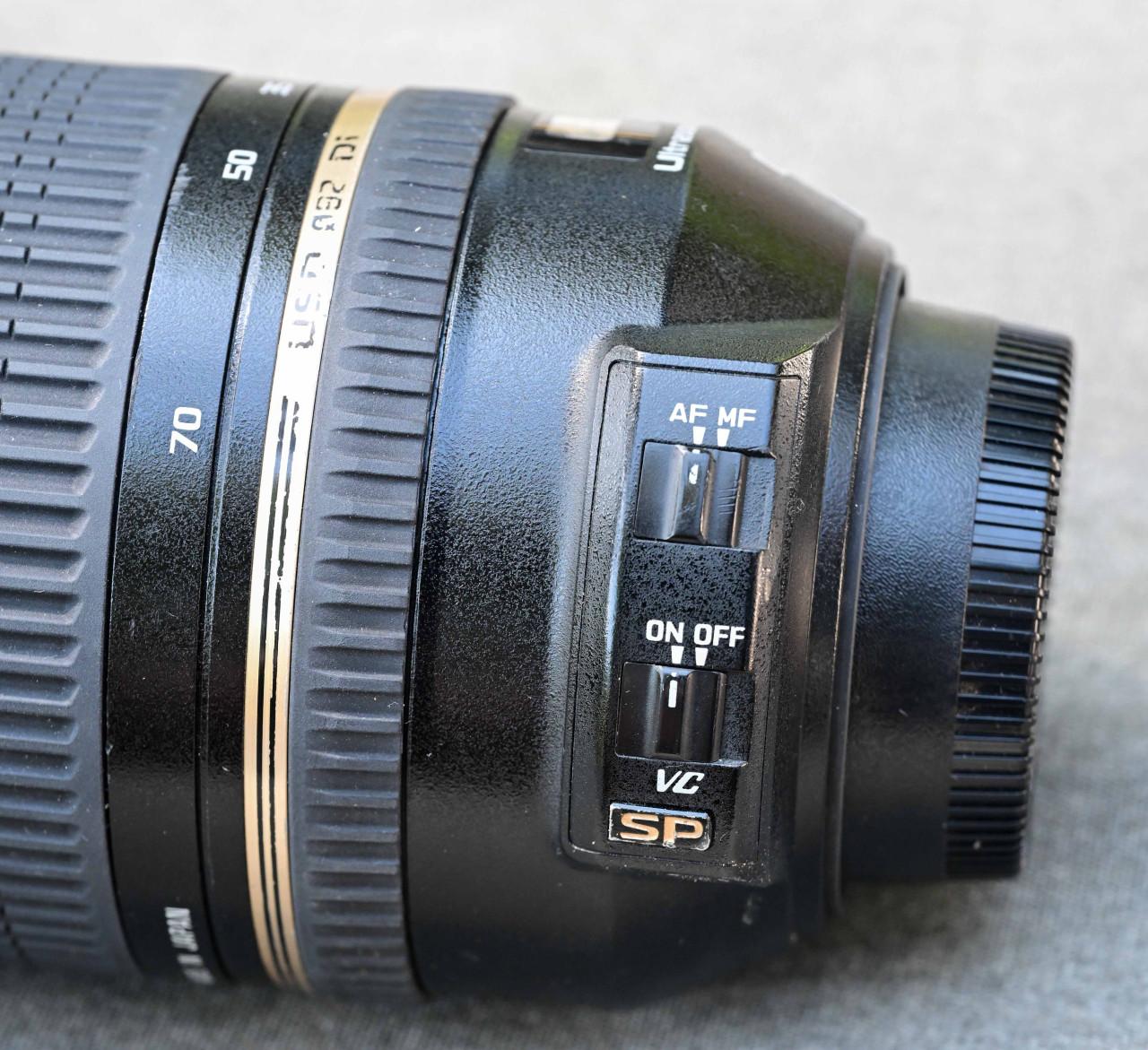 Tamron 24-70 2.8 SP-VC USD DI lens voor Nikon F