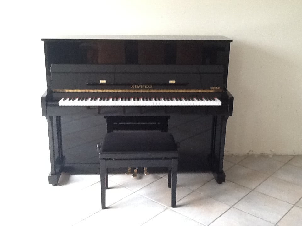Piano met pianokruk