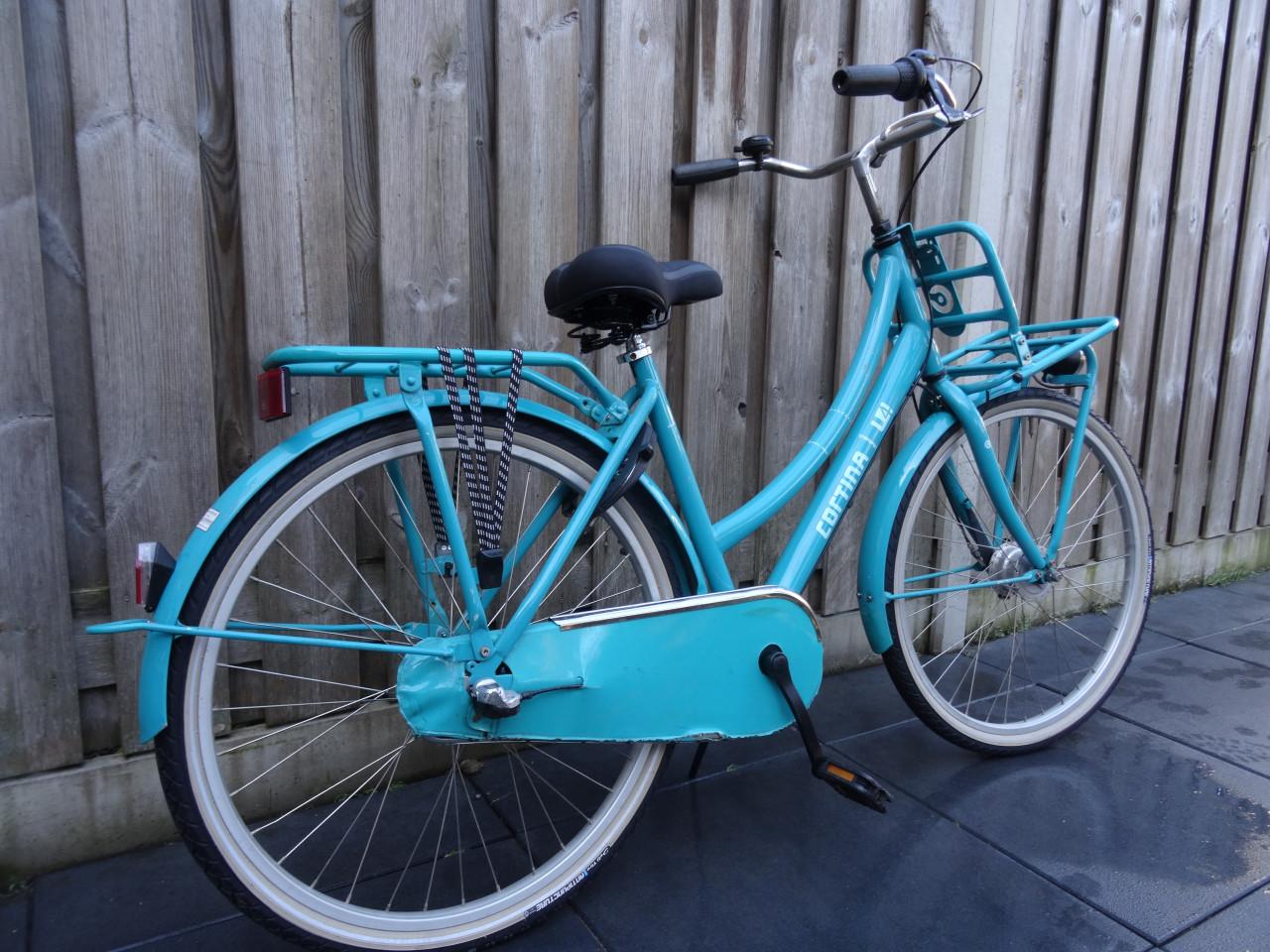 🚲 Cortina U4 Transport Meisjesfiets – 26 inch – Turkoois