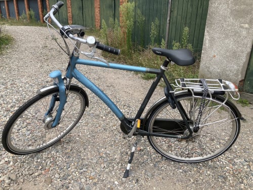 Batavus herenfiets met voorvering, fietscomputer en 7 versnellingen maat 61