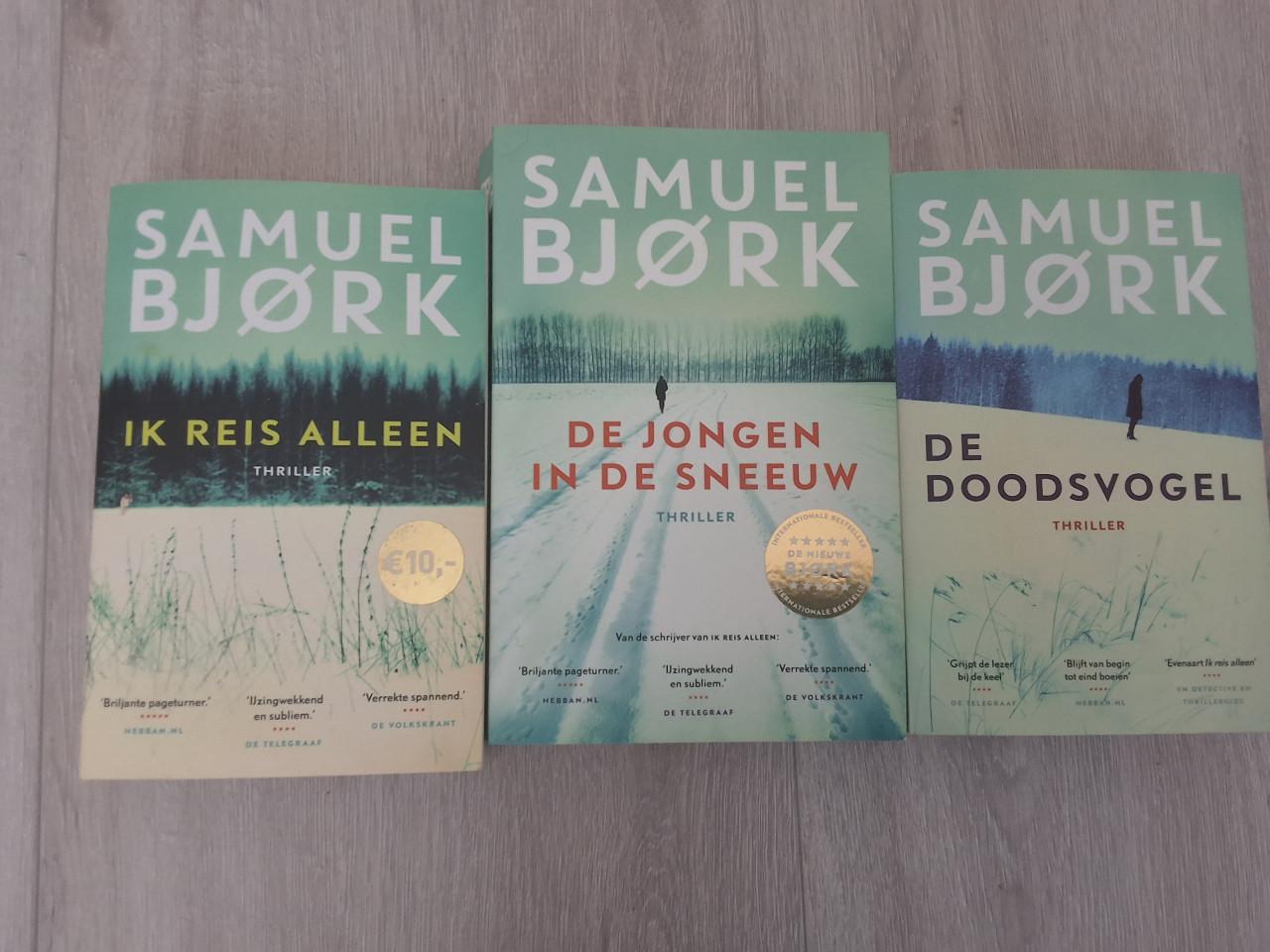 Te koop verschillende thrillers