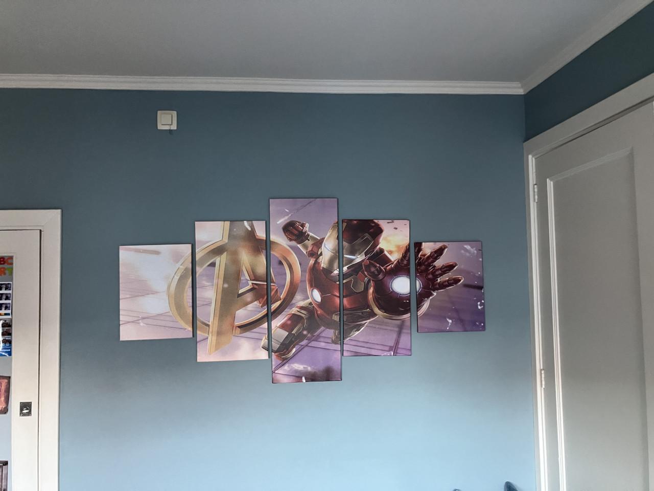 Canvas doek Iron man